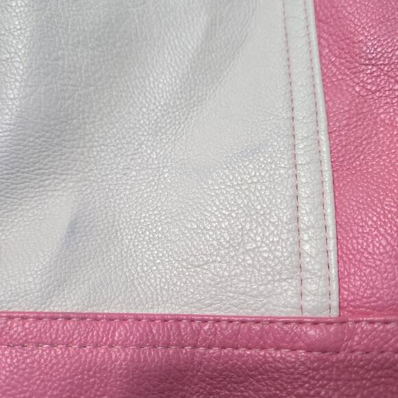 HeadGear Classics Nostalgia Co. Sz3XL Pink Moto Racing Jacket - Picture 6 of 7